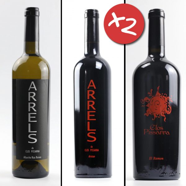 Lot de 6 ampolles: 2x Albariño, 2x Aristan i 2x El Ramon
